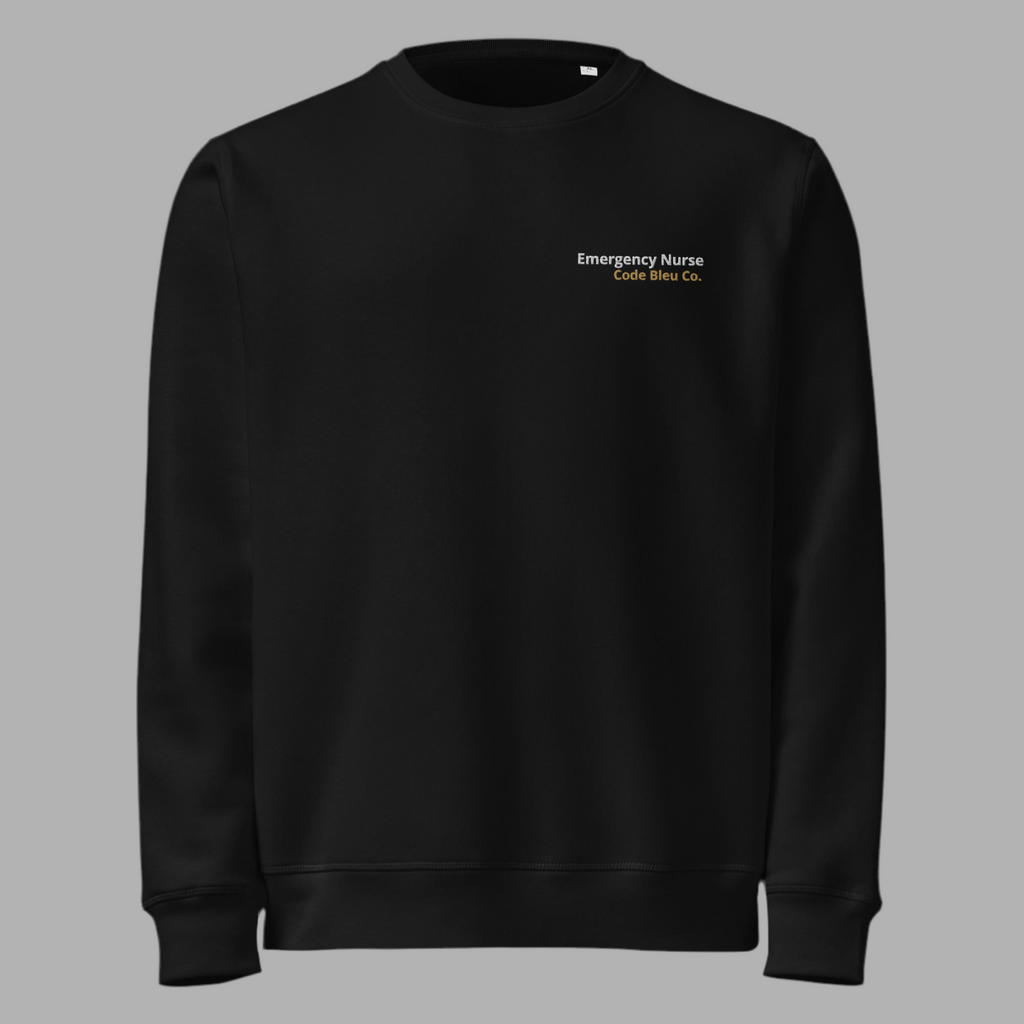 Unisex Classic RN Pullover – Nurse Sweatshirt for Long Shifts & Emergency Care
